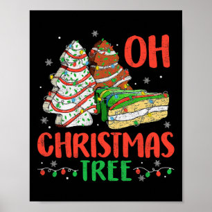 Groovy Oh Weihnachtsbaum Kuchen Debbie Becky Jen C Poster