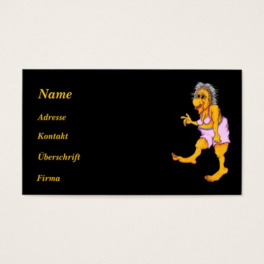 Groovy Oma (Vorderseite)