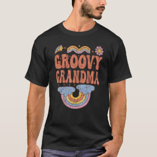 Groovy Oma 70er Ästhetik Nostalgie 1970er Retro T-Shirt