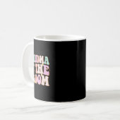Groovy Oma des Groom-Polterabends Oma Kaffeetasse (Vorderseite Links)