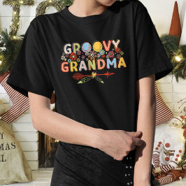 Groovy Oma Shirt, Funny Groovy Oma T - Shirt