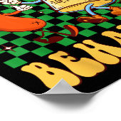 Groovy on My Wurst Behavior Sausage & Biergl Poster (Ecke)
