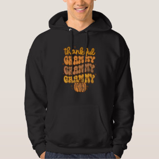 Groovy One dankbare Grammy-Kürbis-Saison Herbst Th Hoodie