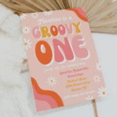 Groovy One Einladung zum ersten Geburtstag | |Groo