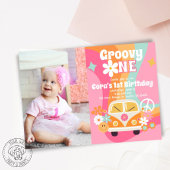 Groovy One Geburtstag Geschenkpapier
