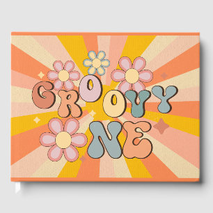 Groovy One Geburtstagsparty Gästebuch