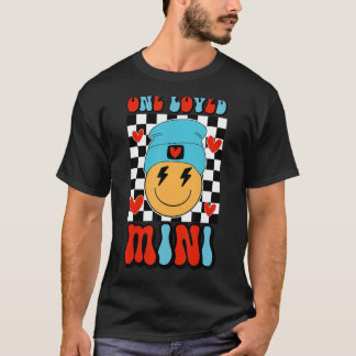 Groovy One Loved Mini Happy Valentine Day Happy T-Shirt