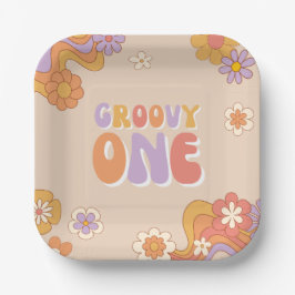 Groovy One Party Paper Teller