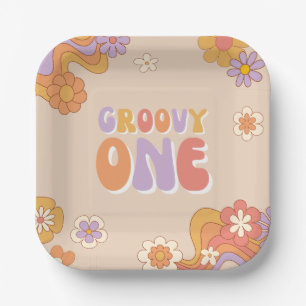 Groovy One Party Paper Teller