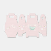 Groovy One Pink Daisy Fevor Box Geschenkschachtel (Ungefaltet)