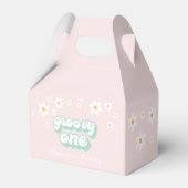 Groovy One Pink Daisy Fevor Box Geschenkschachtel (Vorderseite)