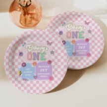 Groovy One Preppy Patch 1. Geburtstag Party