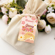 Groovy one Retro daisy 1. Geburtstagsgeschenk