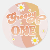 Groovy One Sticker (Vorderseite)
