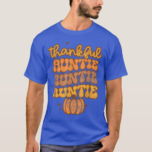 Groovy One Thankful Tanttie Pumpkin Jahreszeit Her T-Shirt