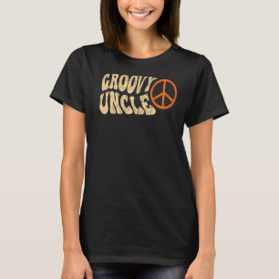 Groovy Onkel 70er Ästhetische Nostalgie in den 197 T-Shirt