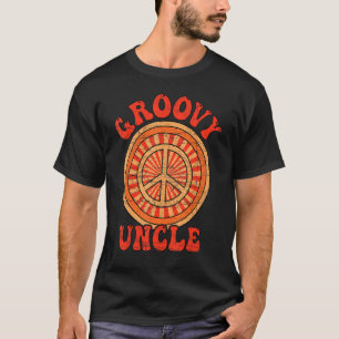 Groovy Onkel 70er Ästhetische Nostalgie in den 197 T-Shirt