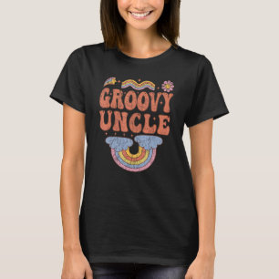 Groovy Onkel 70er Ästhetische Nostalgie in den 197 T-Shirt
