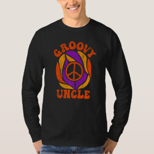 Groovy Onkel 70er Jahre Ästhetik Nostalgie 1970er T-Shirt