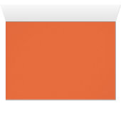 Groovy Orange Bunco Table Card für Tabelle 1 (Innenansicht Horizontal (Unten))