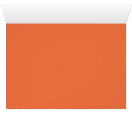 Groovy Orange Bunco Table Card für Tabelle 3 (Innenansicht Horizontal (Unten))