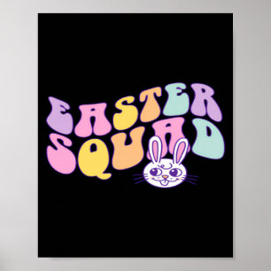 Groovy Ostermannschaft Familie passend Ostertag Br Poster