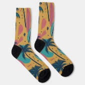 Groovy Palms & Surfboards Socken (Rechts)