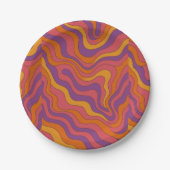 Groovy Pappteller (Vorderseite)