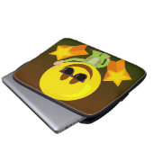 Groovy Party Disco Laptopschutzhülle (Vorne Knopf)