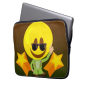 Groovy Party Disco Laptopschutzhülle (Vorderseite Links)