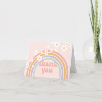 Groovy Pastel rainbow Danke