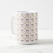 Groovy Pattern Kaffeetasse (Vorderseite Links)