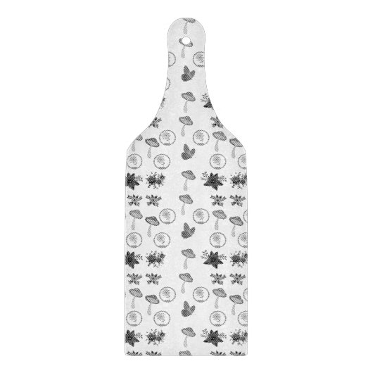 Groovy Pattern Schneidebrett (Vorderseite)