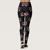 Groovy Paw Prints Leggings (Rückseite)