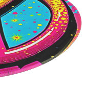 Groovy Peace Flower Power Schneidebrett (Ecke)