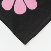 Groovy Peace Out Seven I'm 8 Years Old 8th Birthda Fleecedecke (Ecke)