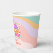 Groovy Peace Out Single Digits 10. Pappbecher (Links)