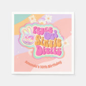 Groovy Peace Out Single Digits 10. Serviette (Vorderseite)