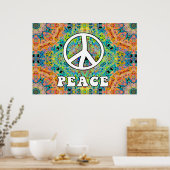 Groovy Peace Poster (Küche)