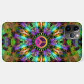 Groovy Peace Sign Rainbow Joy Case-Mate iPhone Hülle (Rückseite (Horizontal))