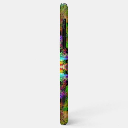 Groovy Peace Sign Rainbow Joy Case-Mate iPhone Hülle (Hinten/Links)