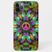 Groovy Peace Sign Rainbow Joy Case-Mate iPhone Hülle (Rückseite)