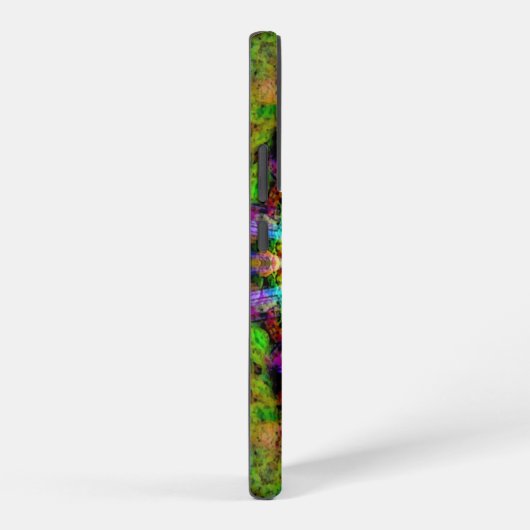 Groovy Peace Sign Regenbogen Freude & Glück Samsung Galaxy Hülle (Rechte Seite)