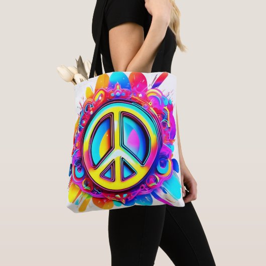 Groovy Peace Vibes Tasche (Von Nahem)
