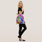 Groovy Peace Vibes Tasche (Am Model)