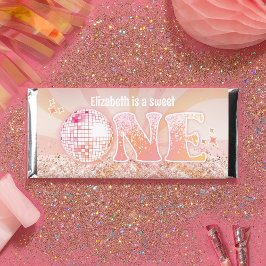 Groovy Peach Pink Disco Dancing Königin 1. Geburts