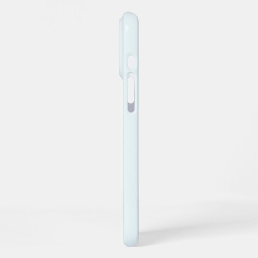 Groovy Penguin Music Lover Phone Case - Light Blue iPhone Hülle (Linke Seite)