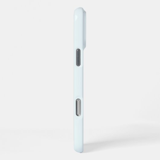 Groovy Penguin Music Lover Phone Case - Light Blue iPhone Hülle (Rechte Seite)