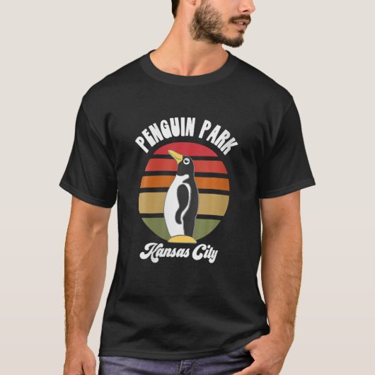 Groovy Penguin Park T-Shirt (Vorderseite)