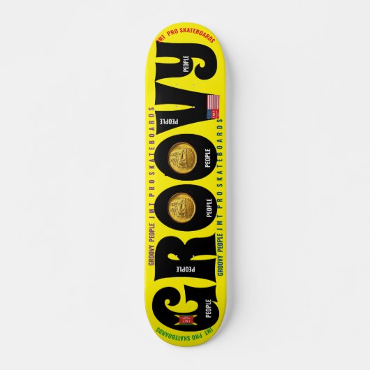GROOVY PEOPLE JMT Skateboard (Vorne)